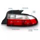 BMW Z3 1996-1999 Red and Clear Euro Tail Lights