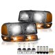 GMC Yukon XL 2000-2006 Smoked LED Headlight Bulbs Complete Kit