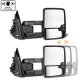 Toyota Tundra 2007-2013 Chrome Smoked Tube LED Towing Mirrors Power Heated