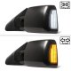 Toyota Tundra 2007-2013 Towing Mirrors Smoked Switchback LED Sequential Signal