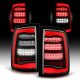 Dodge Ram 3500 2010-2018 Black Full LED Tail Lights