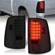 Dodge Ram 2500 2010-2018 LED Tail Lights Smoked