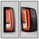 GMC Sierra Denali 2007-2013 Black Clear LED Tail Lights