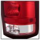 GMC Sierra 2500HD 2007-2014 Red and Clear Euro Tail Lights