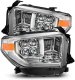 Toyota Tundra 2014-2021 LED Quad Projector Headlights DRL Activation Level