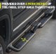 Toyota Tacoma Double Cab 2005-2015 Black Nerf Bars Bed Access Step