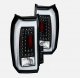 Chevy Tahoe 2015-2020 Black LED Tail Lights