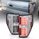 Ford F150 2009-2014 Clear LED Tail Lights