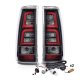 Chevy Silverado 1999-2002 Black LED Tail Lights Tube