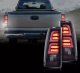 Chevy Silverado 1999-2002 Black Smoked LED Tail Lights Tube