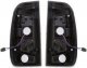 Ford F250 Super Duty 1999-2007 Smoked Custom LED Tail Lights