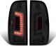 Ford F450 1999-2007 Smoked Custom LED Tail Lights