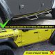 Jeep Gladiator JT 4-Door 2020-2024 Black Nerf Bars