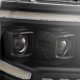 Ford F150 2009-2014 Black Tube DRL Projector Headlights LED Signal Lights