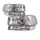 GMC Sierra 1500HD 2001-2007 Clear Headlights and Bumper Lights