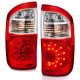 Toyota Tundra Double Cab 2004-2006 LED Tail Lights Red and Clear