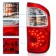 Toyota Tundra Double Cab 2004-2006 LED Tail Lights Red and Clear