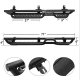 Jeep Wrangler JL 4-Door 2018-2024 Black Nerf Bars