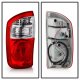 Toyota Tundra Double Cab 2004-2006 Tail Lights Red Clear