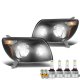 Toyota 4Runner 2003-2005 Black LED Headlight Bulbs Set Complete Kit