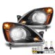 Honda CRV 2002-2004 Black LED Headlight Bulbs Set Complete Kit