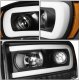 Dodge Ram 2006-2008 Black DRL Projector Headlights Dynamic Signals