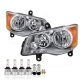 Chrysler Town and Country 2008-2016 LED Headlight Bulbs Set Complete Kit