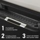 GMC Sierra Denali Crew Cab 2019-2026 Nerf Bars Side Step Off Road
