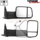 Dodge Ram 3500 2010-2012 Power Heated Towing Mirrors Smoked Signal