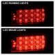 Honda Civic Coupe 2006-2011 Black LED Tail Lights