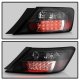 Honda Civic Coupe 2006-2011 Black LED Tail Lights