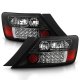 Honda Civic Coupe 2006-2011 Black LED Tail Lights