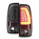 Ford F250 Super Duty 1999-2007 Smoked Tube LED Tail Lights