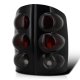 Dodge Ram 2002-2006 Black Smoked Altezza Tail Lights