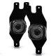 Ford F250 1999-2004 Smoked Halo Projector Fog Lights