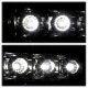 Ford F350 Super Duty 1999-2004 Smoked Headlights