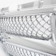 Chevy 3500 Pickup 1994-1998 Chrome Mesh Grille and Projector Headlights