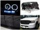 Ford F150 2004-2008 Black Billet Grille and Projector Headlights