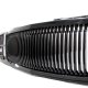 GMC Suburban 1994-1999 Black Front Grill and Headlights Set