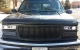 Chevy Tahoe 1995-1999 Black Grill and Halo Projector Headlights LED Bumper Lights Customer Photo