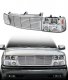 Chevy Suburban 2000-2006 Chrome Grille and Headlights LED DRL