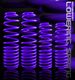 Acura Integra 1990-1993 Purple Lowering Springs