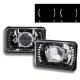 Plymouth Fury 1977-1978 LED Black Sealed Beam Projector Headlight Conversion