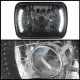 Dodge Ram Van 1988-1993 LED Black Sealed Beam Projector Headlight Conversion