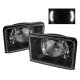 Pontiac Firebird 1977-1981 LED Black Sealed Beam Projector Headlight Conversion