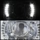 Mitsubishi Eclipse 1990-1991 LED Sealed Beam Projector Headlight Conversion