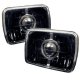 Dodge Aries 1981-1989 Black Sealed Beam Projector Headlight Conversion