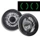 Nissan 280ZX 1979-1983 Green LED Black Chrome Sealed Beam Projector Headlight Conversion