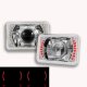 Toyota Celica 1979-1981 Red LED Sealed Beam Projector Headlight Conversion