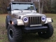 Jeep Wrangler 1997-2006 Black Headlights Halo and Clear Bumper Lights Side Marker Customer Photo